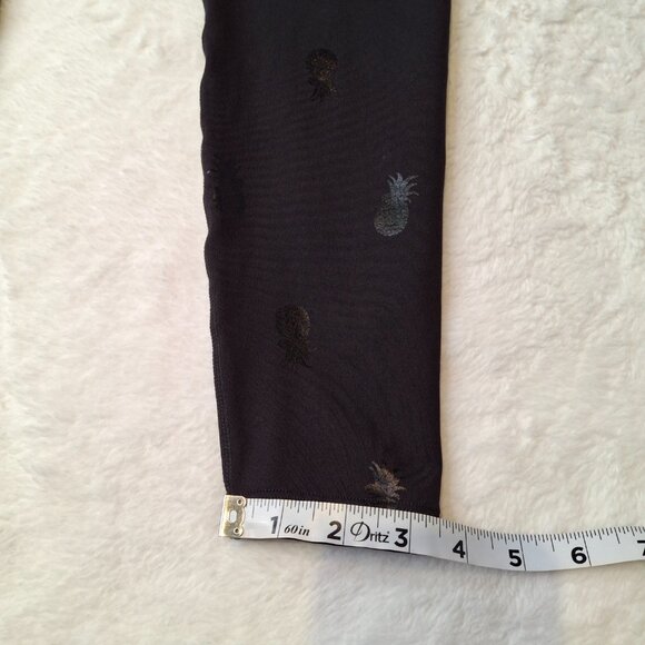 Beyond Yoga High Waisted Pineapple Leggings Sz S Neutral Athleisure Workout Gym - Picture 15 of 15